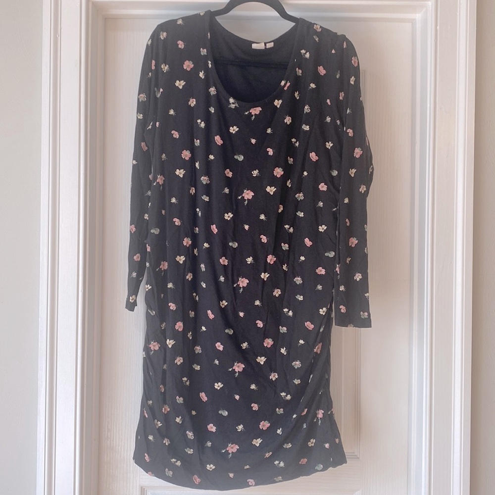 Gap Maternity Long Sleeve Dress size XL